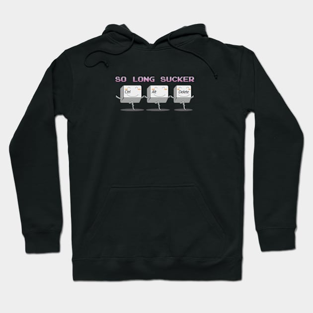 Ctrl Alt Delete Hoodie by kladenko